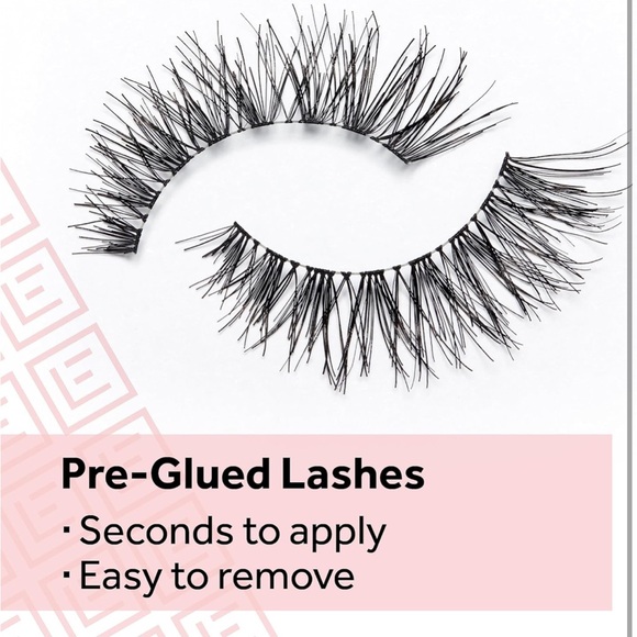 Eylure pre glued wispy light and luxe faux mink false eyelashes (LOT OF 5 PAIRS) - Picture 6 of 15